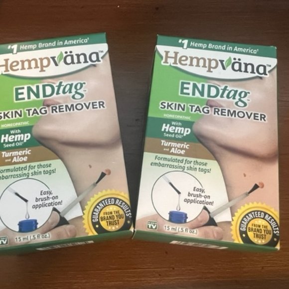 Hempvana EndTag Skin Tag Remover, Enriched with Hemp Seed Oil, Mess-Free, X2 - Picture 2 of 2